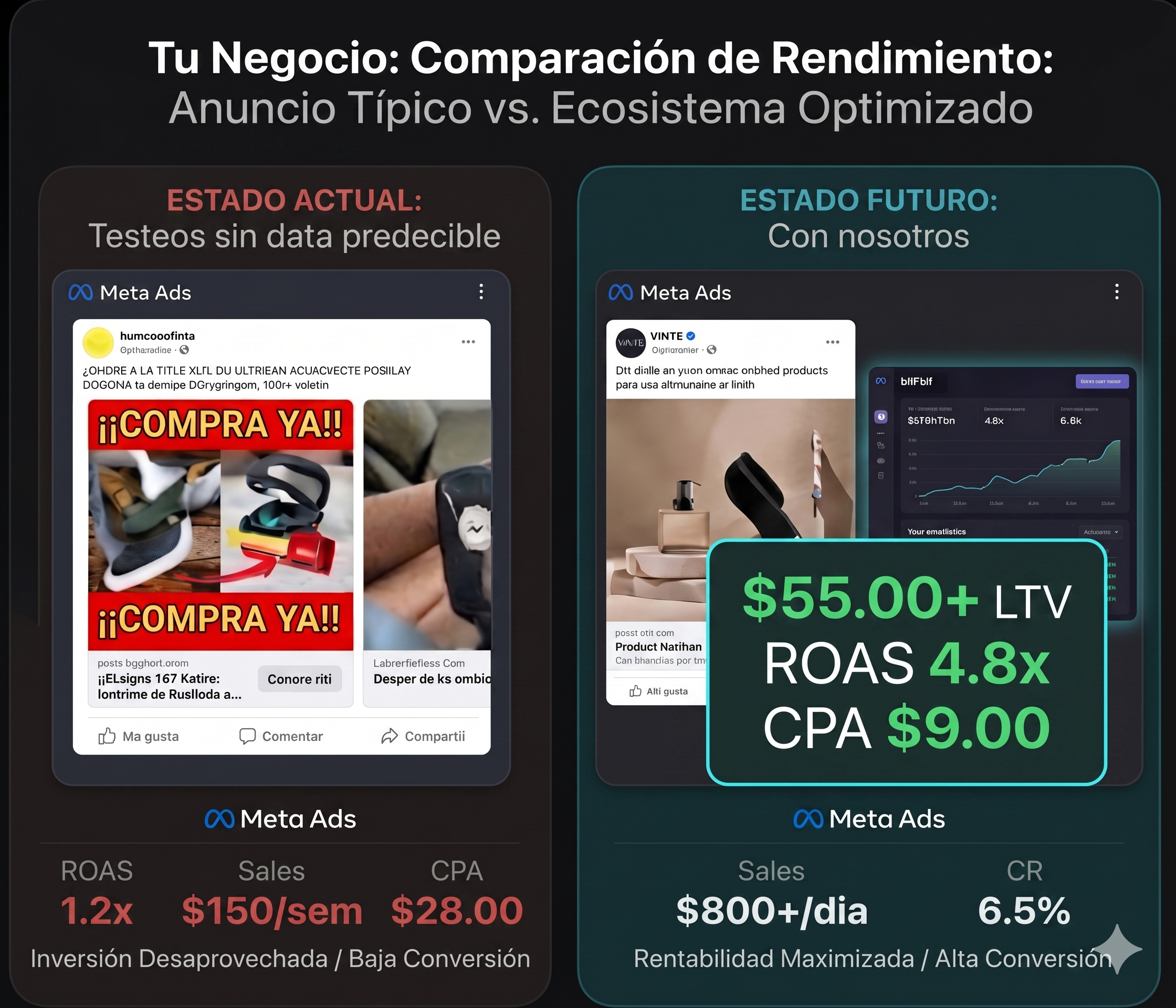 Maximización de ROAS y LTV en e-Commerce